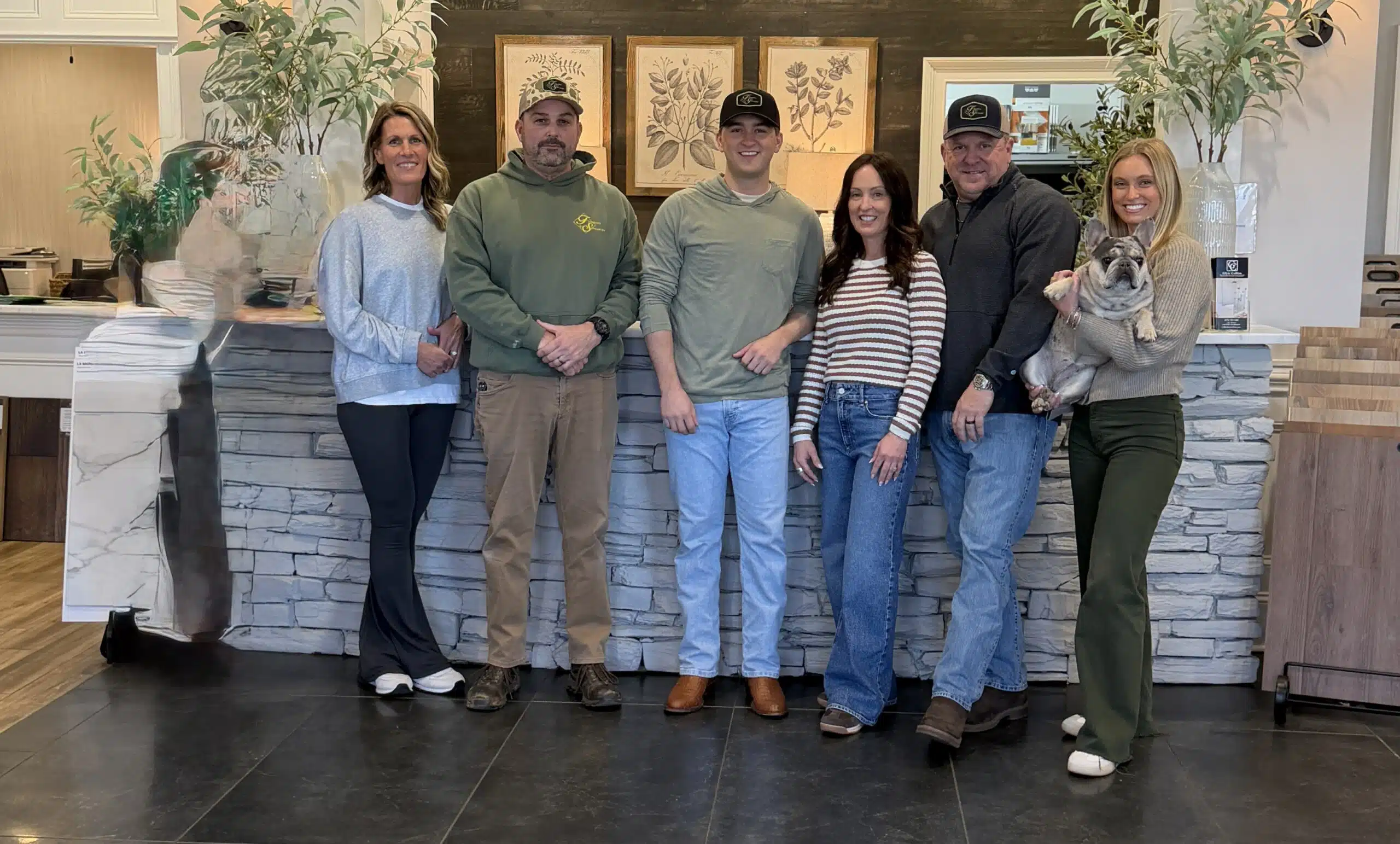 Flooring Specialist family and team
