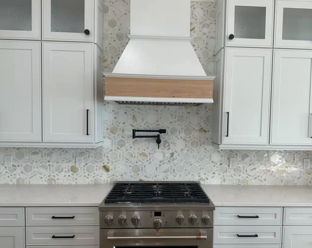 Kitchen countertops and island