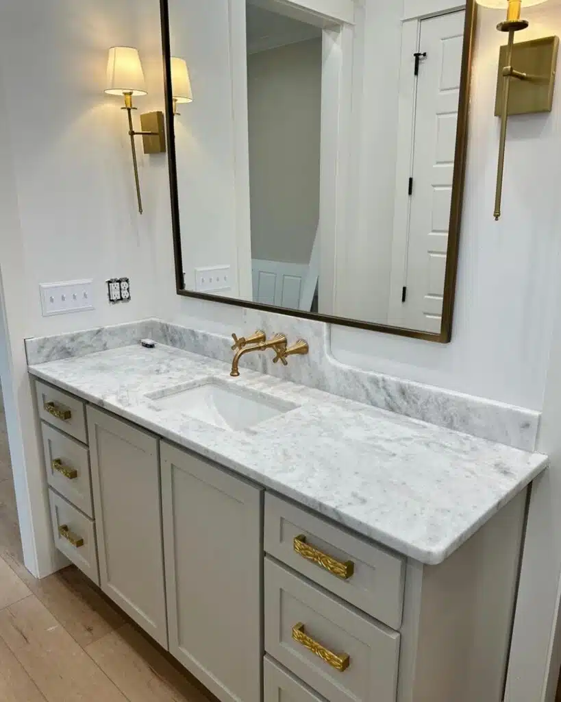 Custom bathroom vanity