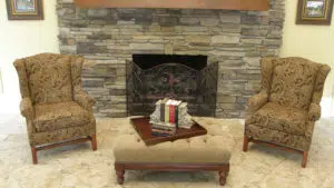 Tile Floor Chimney