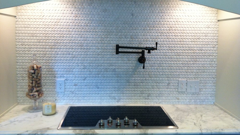 White Backsplash